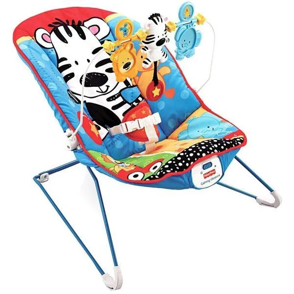 chaise à bascule portable avec Musique et jouets éducatifs pour bébés de 0 à 3 ans