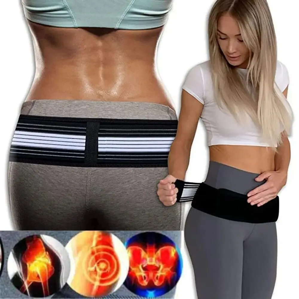 Ceinture de Soutien pour Hanches et Bas du Dos ,outil de Massage de la taille pour femmes et hommes