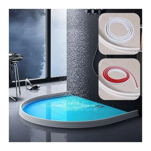 Bande d'étanchéité en silicone de 2 mètres pour porte de douche et cuisine