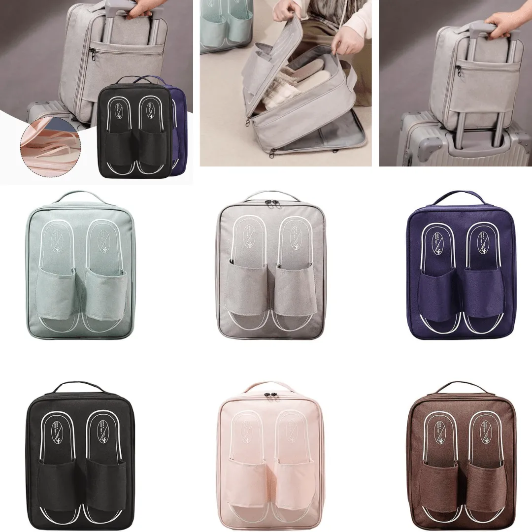 Sac de rangement pour chaussures polyvalent, parfait pour les voyages et un usage quotidien (colleur aléatoire)