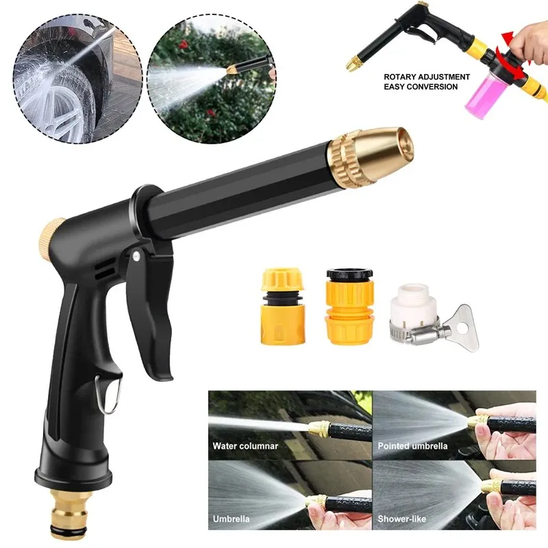 Pistolet à Eau Haute Pression Portable pour un Nettoyage Efficace,machine de lavage de voiture