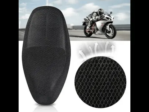 Housse de Coussin en Maille pour Moto ,Confort et Protection Garantis
