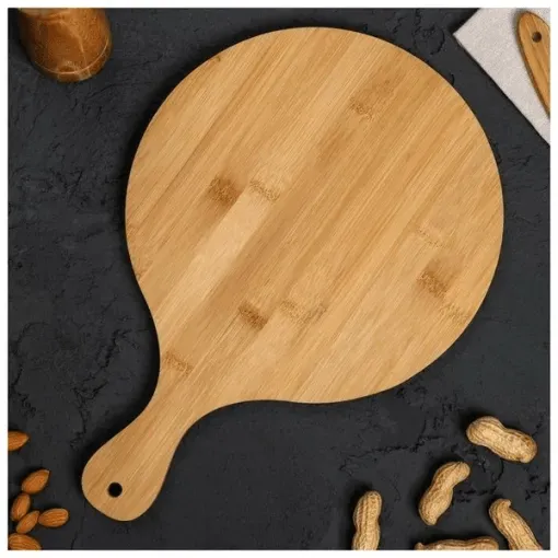 Planche à découper en bois pour pizza et pâtes et fromages