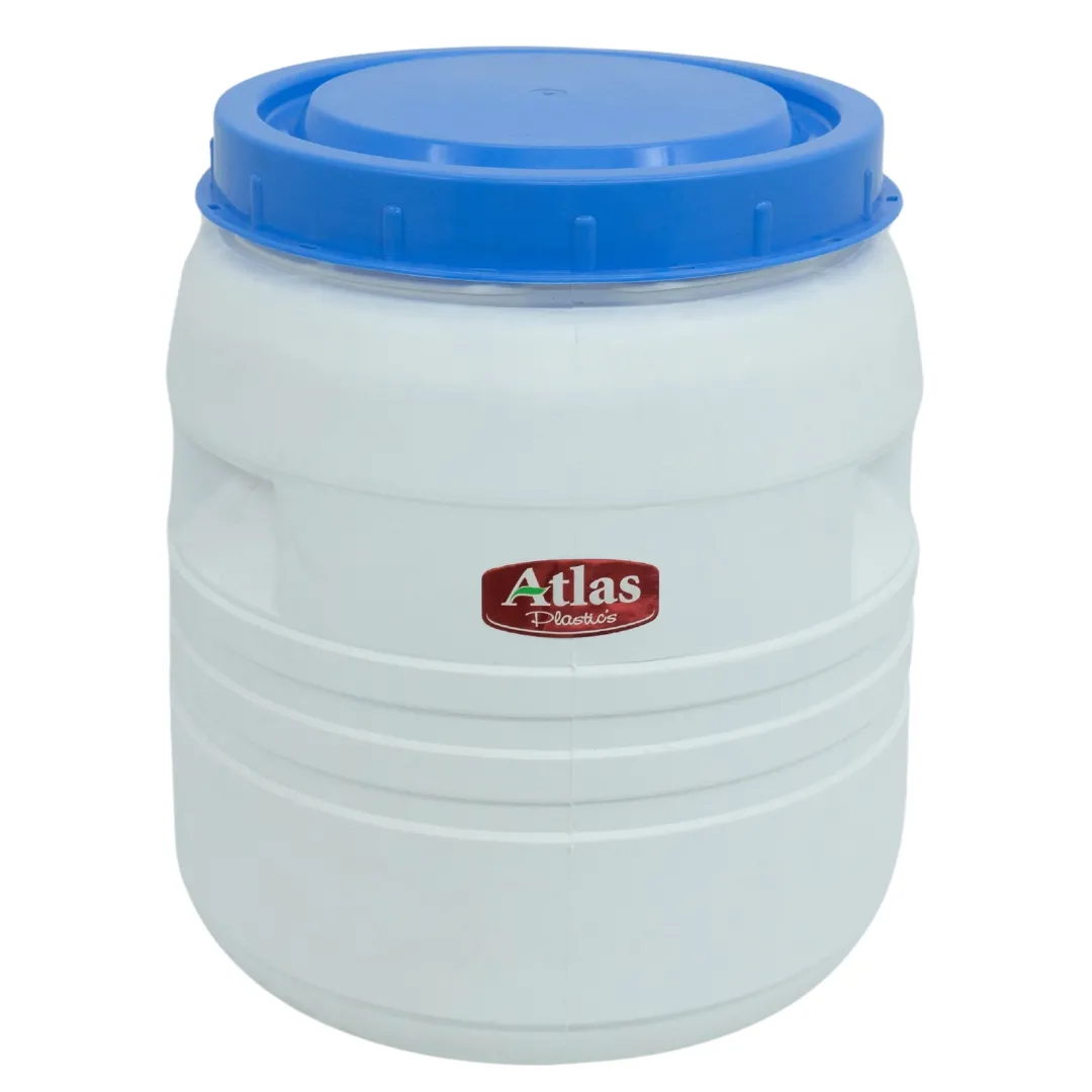 Bidon de Qualité Alimentaire en PVC de 25 Litres pour Eau ,Étanche avec Poignées