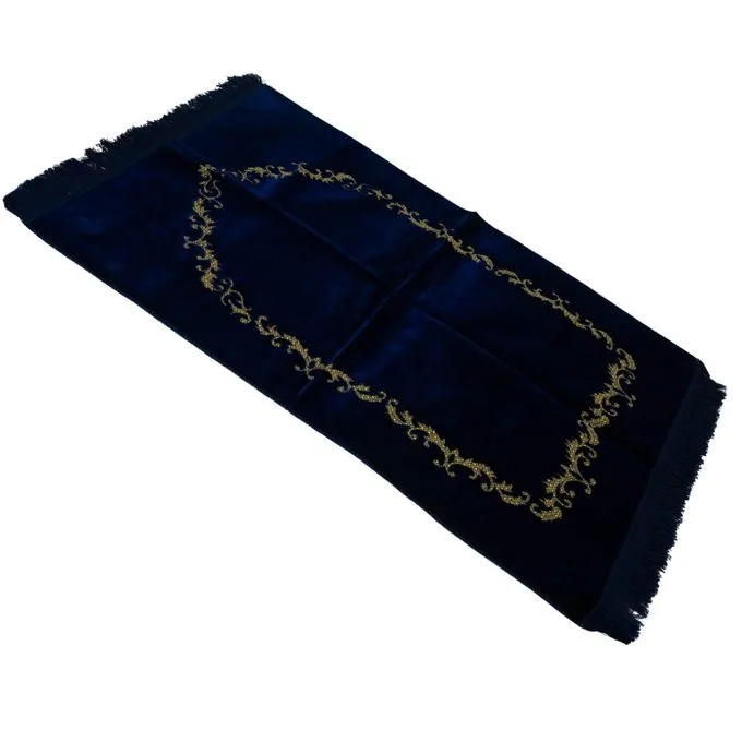 Prière en Déplacement Profitez du Confort avec ce Tapis de Prière Musulman Portable