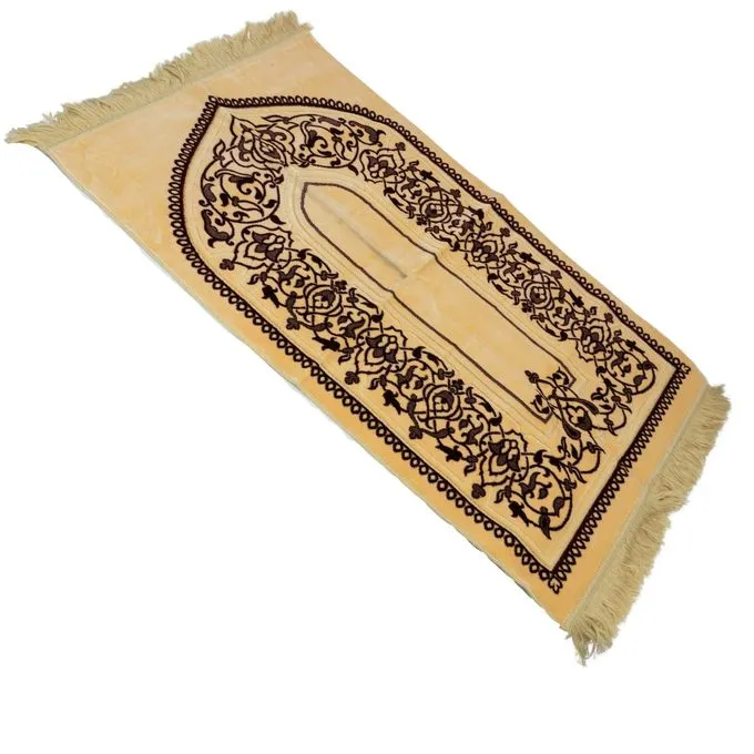 Prière en déplacement Tapis Portable Anti dérapant pour Musulmans