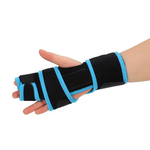 Bande de Soutien avec Double Protection pour Rétablissement des Doigts Cassés et Tendinite Arthritique