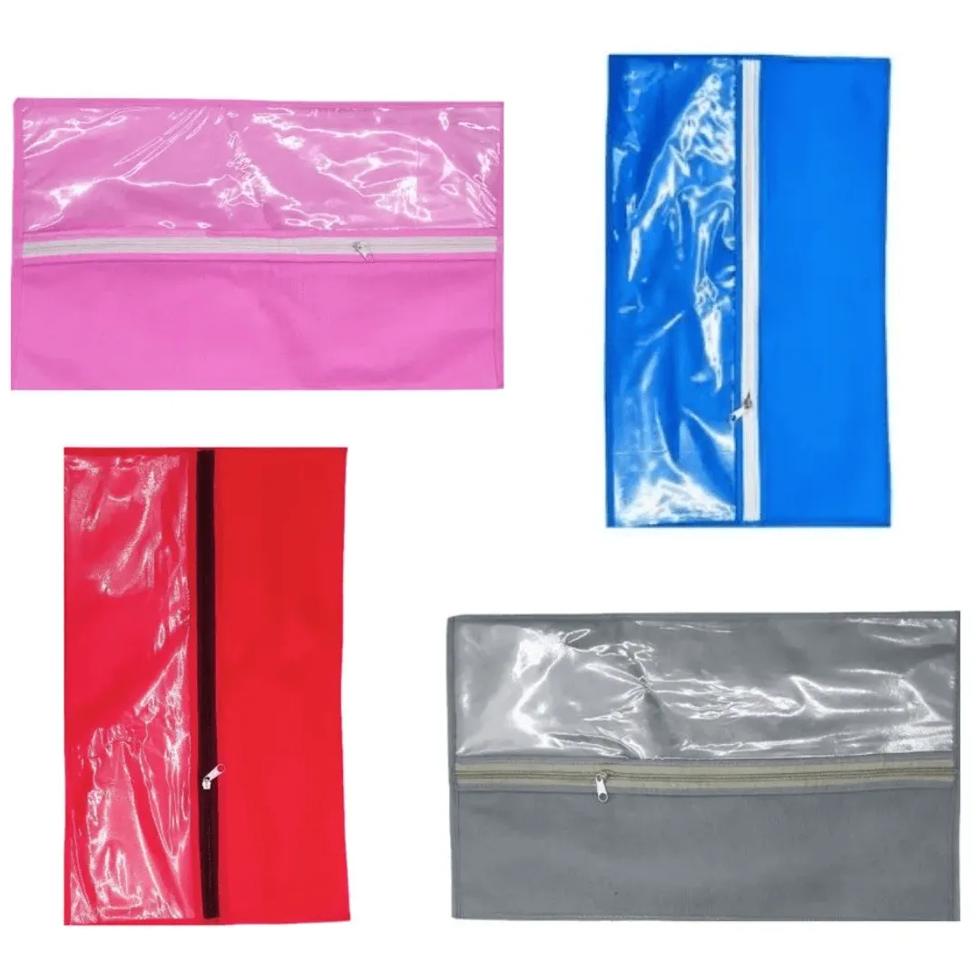 Élégance préservée Pochette de Rangement Luxueuse pour Tenues Traditionnelles 50cm x 30cm (colleur aléatoire)