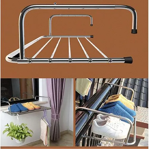 Suspendeur Mural Pliable pour Séchage du Linge