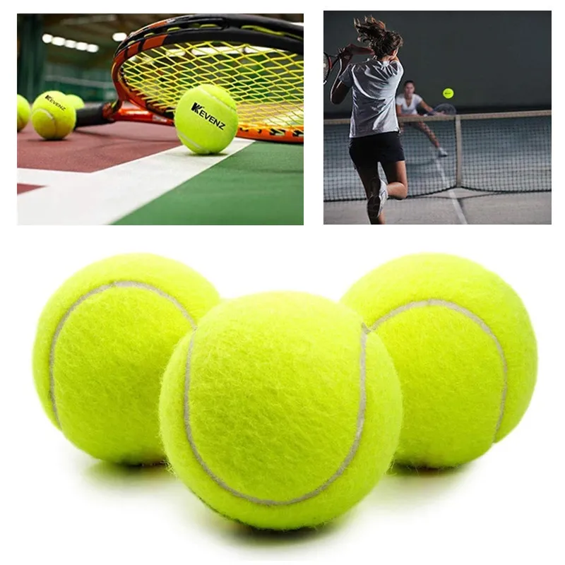 Ensemble de 3 Balles de Tennis Jaune Pro-Series