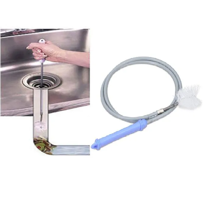 Nettoyez en profondeur avec la Brosse Drainage de Canalisations 1m