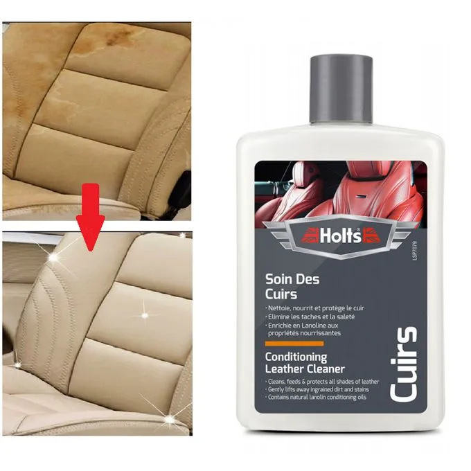 Holts gel de soin du cuir pour siège de voiture ou canapé 475 ML