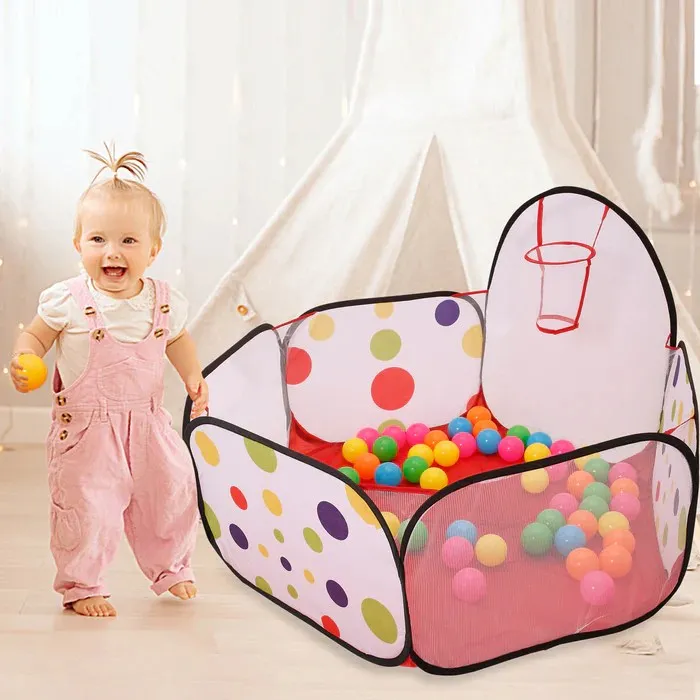 L'aire de jeu ultime Tente pliable pour enfants avec 50 balles incluses