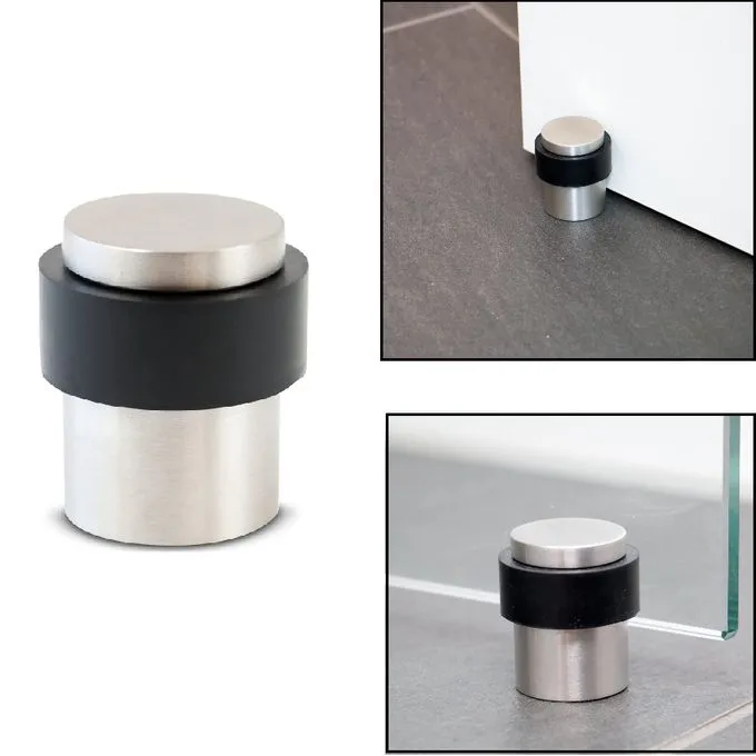 Élégante Butée de Porte en Acier Inoxydable Sécurité et Style