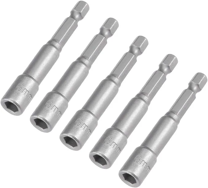 Kit de 5 Noix de Serrage en Pouces de Précision - 13mm