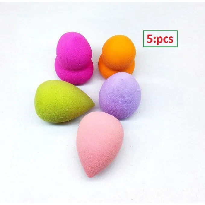 Éponges de Maquillage Perfectrices Un Pack de 5 pour une Beauté Impeccable