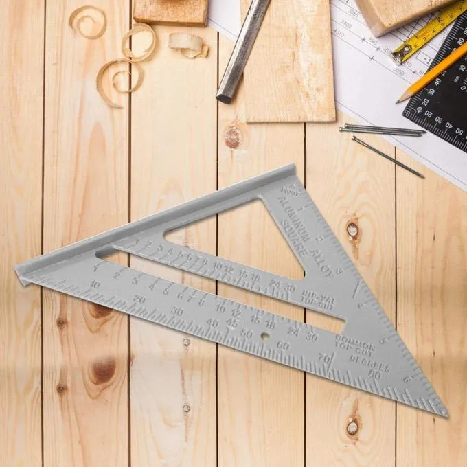 Précision Parfaite Règle à Angle Droit 90 pour la Menuiseri