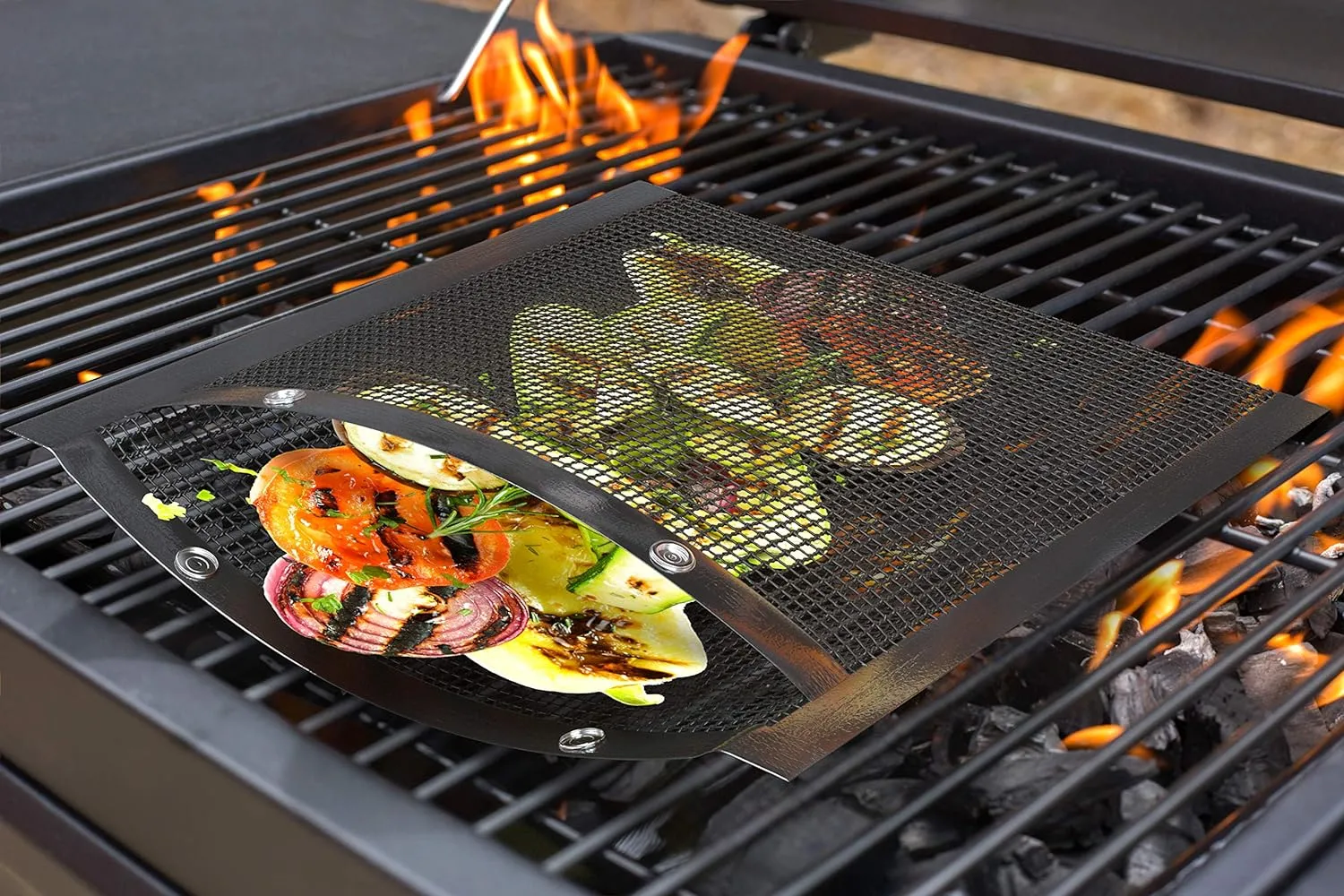 Grillez en toute liberté Sac à maille antiadhésif pour un barbecue sans souci
