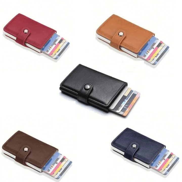 Porte Cartes Bancaires Homme RFID (colleur aléatoire)
