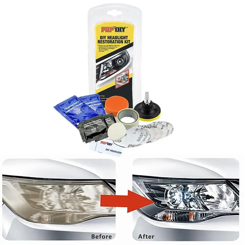 Kit de Restauration Professionnel des Phares de Voiture