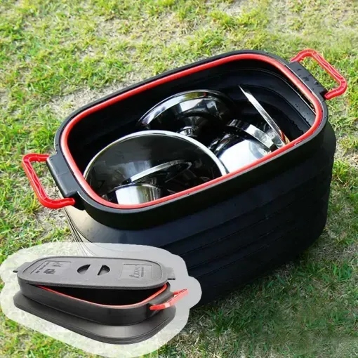 Poubelle de Voiture Rétractable pour les Routards