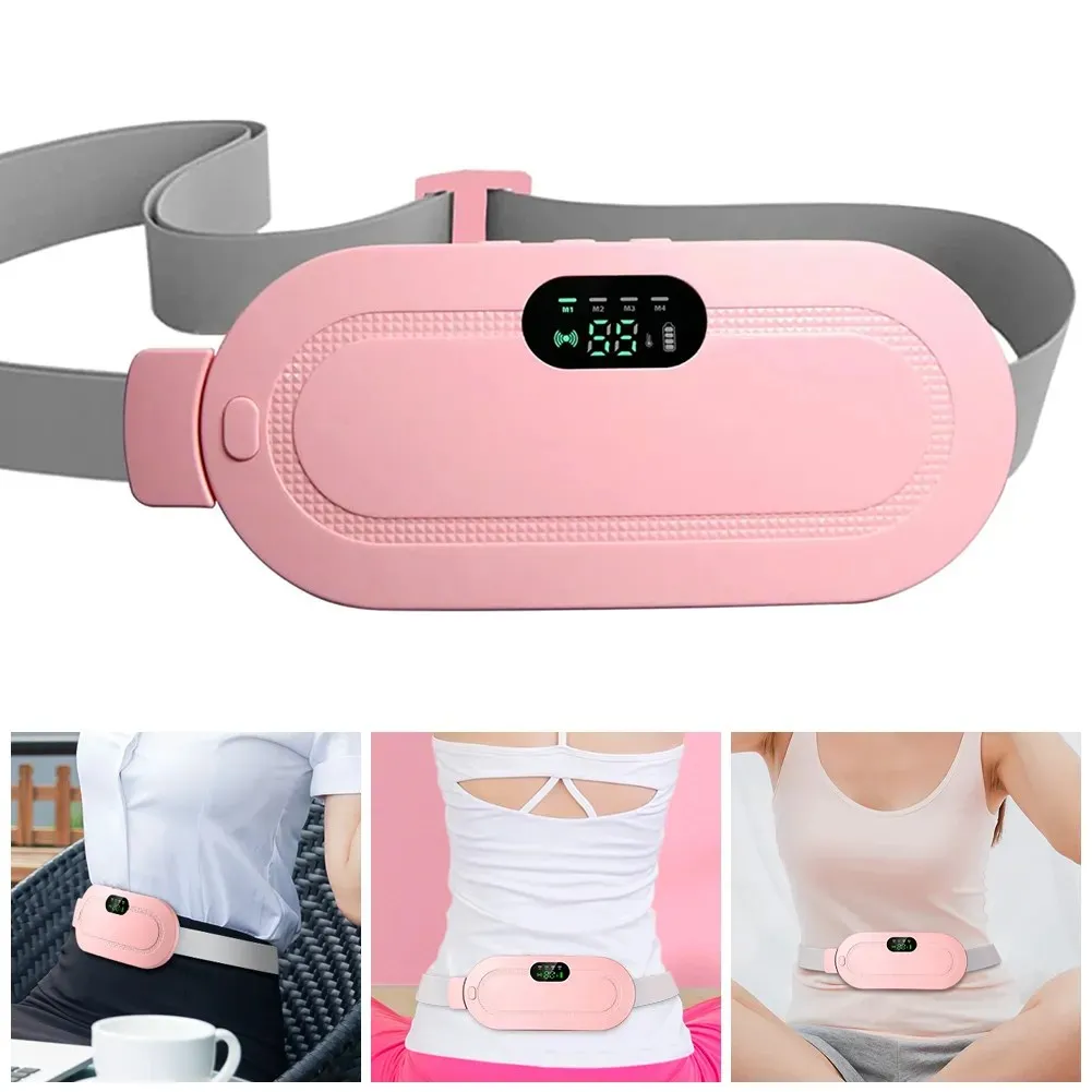 Coussin Chauffant et Vibrant Rechargeable,Un Soulagement Élégant et Pratique