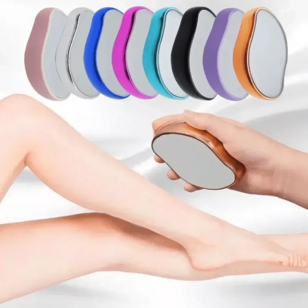 L'Épilateur Physique Portable et Exfoliant, Doux et Efficace (colleur aléatoire)