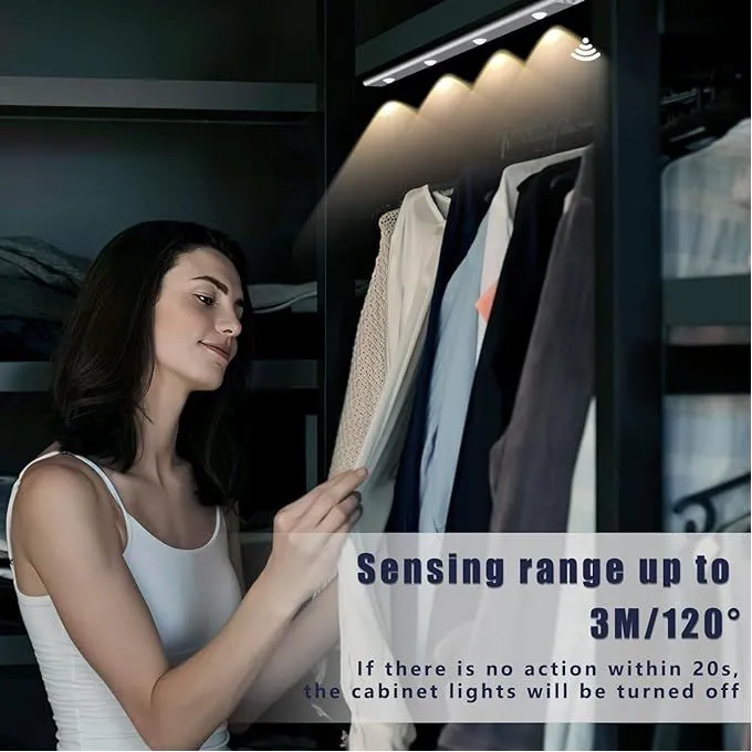 Illuminez vos espaces avec notre Lumière d'Armoire LED à Détection de Mouvement