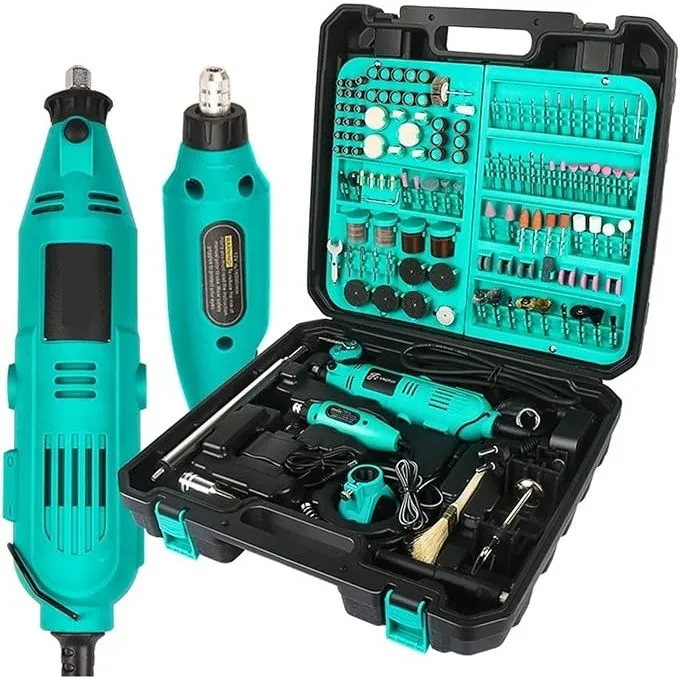 Perceuse Polyvalente L'Ensemble Complet de 350 Pièces pour Toutes Vos Tâches