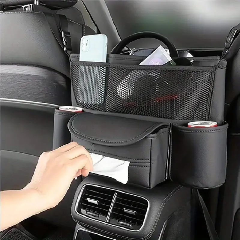 Organisez avec Élégance Le Sac de Rangement Premium pour Sièges de Voiture