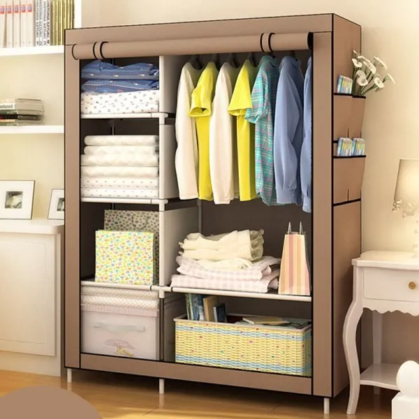 Optimisez votre rangement : Armoire Penderie en tissu Grande taille