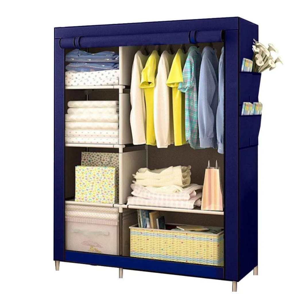 L'armoire idéale pour les grands espaces : Penderie en tissu Grande taille