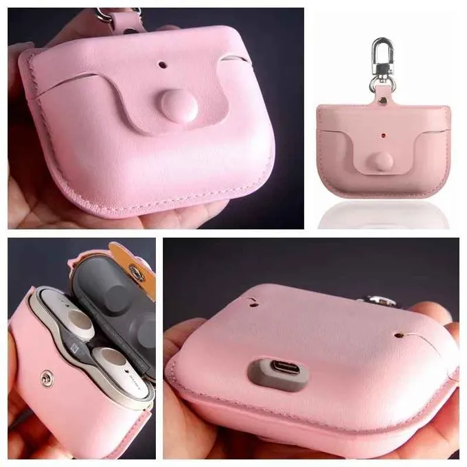 Coque en Cuir Sur-Mesure pour Écouteurs