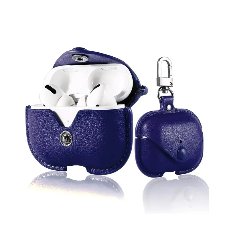 Coque en Cuir pour Écouteurs Sans Fil