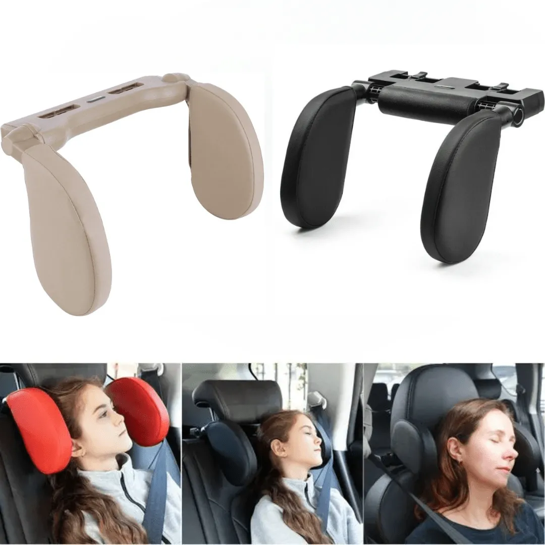 Confort sur la route Appui tête de voiture ergonomique pour un soutien optimal du cou (colleur aléatoire)