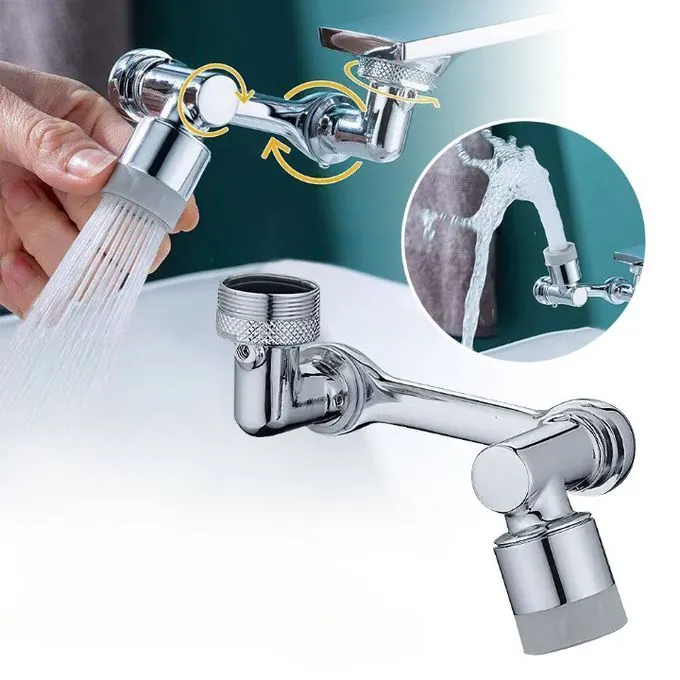 Élégance en Mouvement Découvrez notre Robinet Rotatif Multifonctionnel pour Cuisine