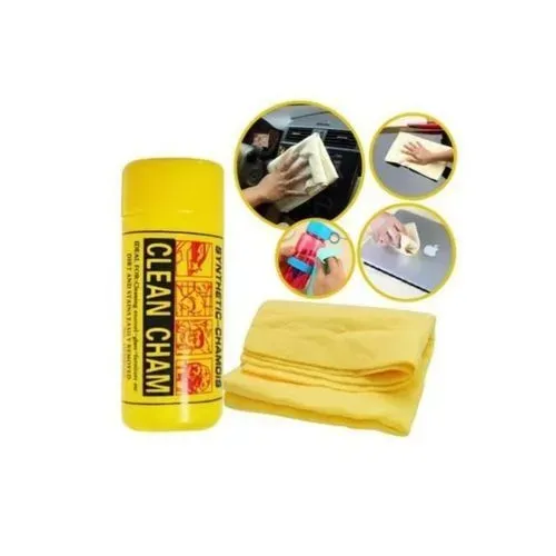 Gant et Chiffon en Peau de Chamois pour Voiture
