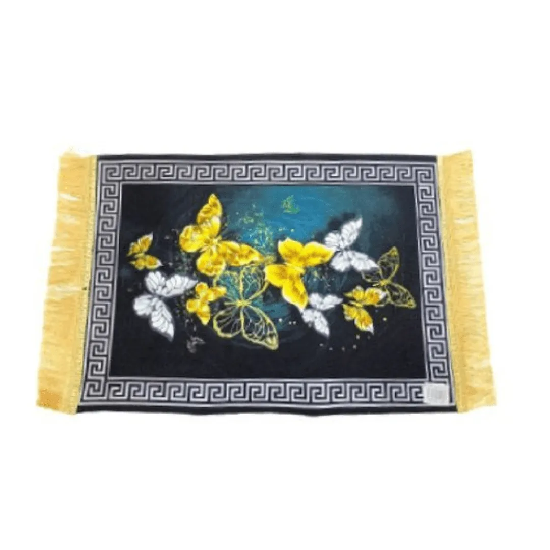 Tapis orné de papillons pour une ambiance féérique