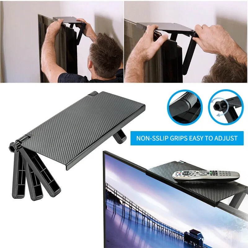 Étagère Réglable pour TV et Ordinateur 15cm