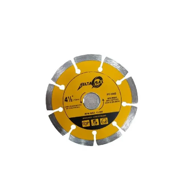 Delta Max Des performances diamantées exceptionnelles en 115 mm
