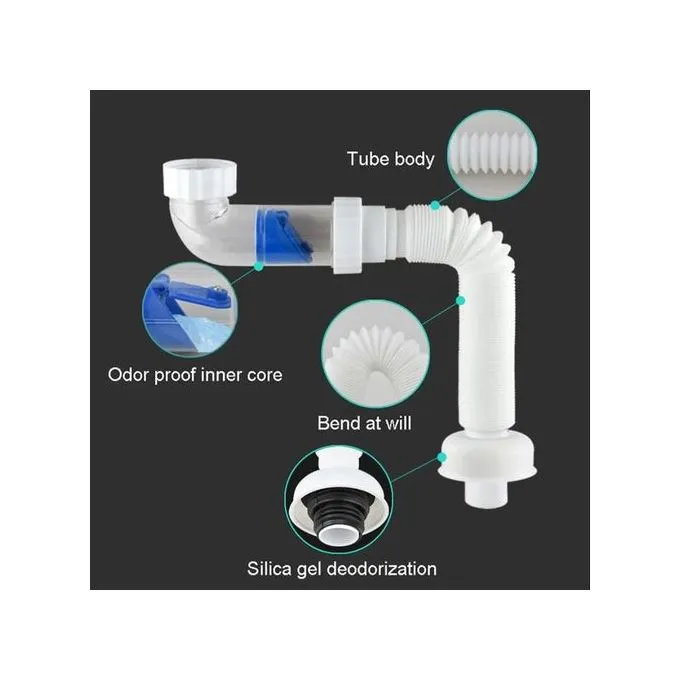 Éliminez les tracas avec notre Kit de Vidange Tout en Un pour Lavabo