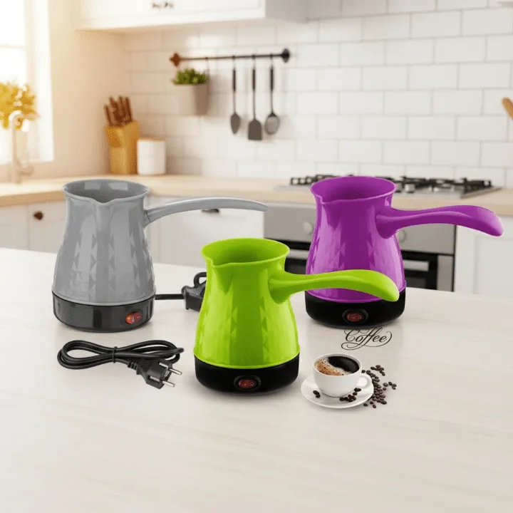 Savourez l'authentique café turc avec la RAF Mini Cafetière Électrique Portable (colleur aléatoire)