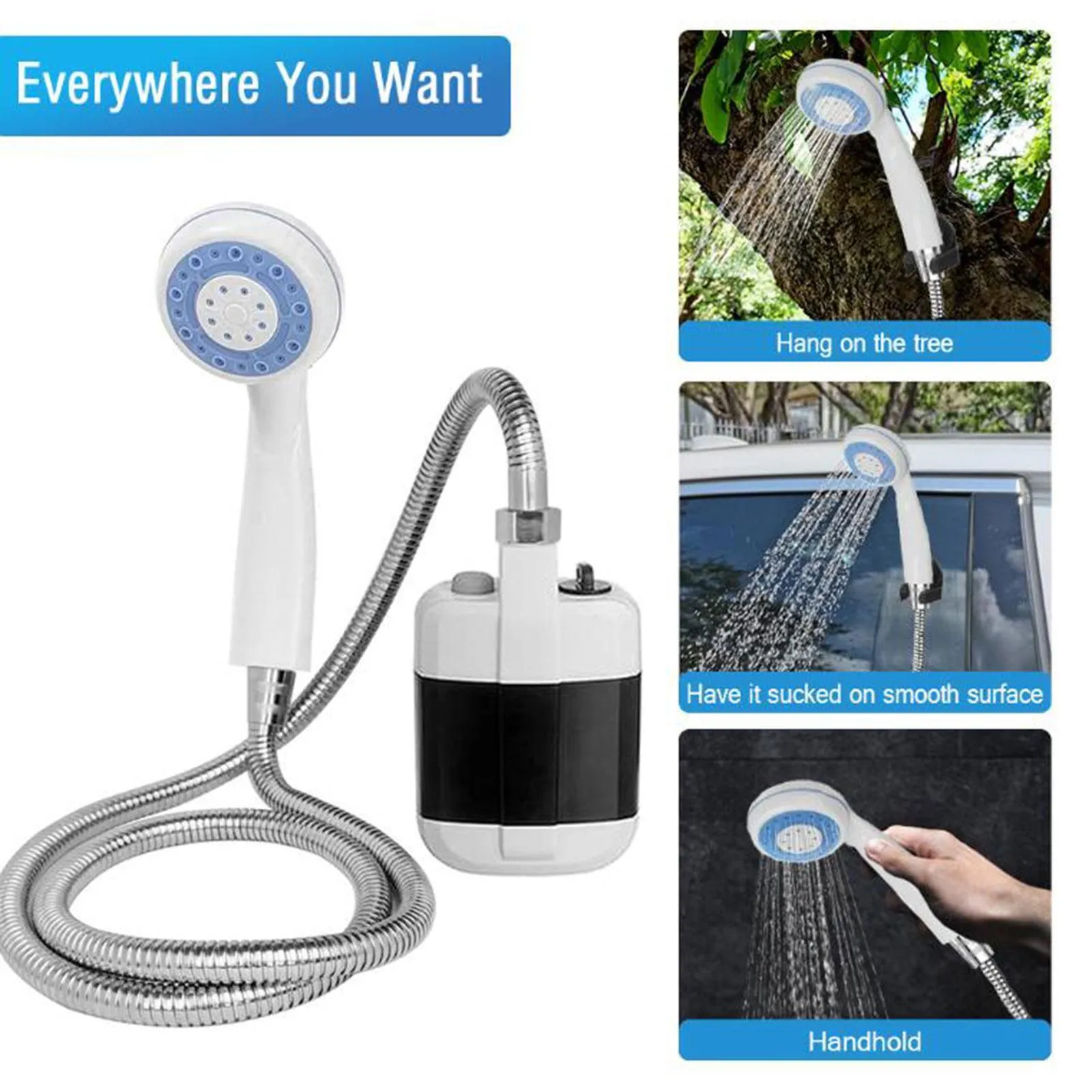 Pomme de Douche Portable pour Camping et Voyages