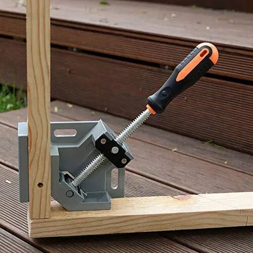 Précision Parfaite Pince à Angle Droit 90° pour Assemblage de Cadres en Menuiserie