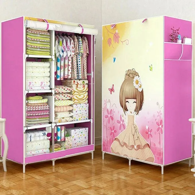Armoire en tissu pliant pour une organisation sophistiquée