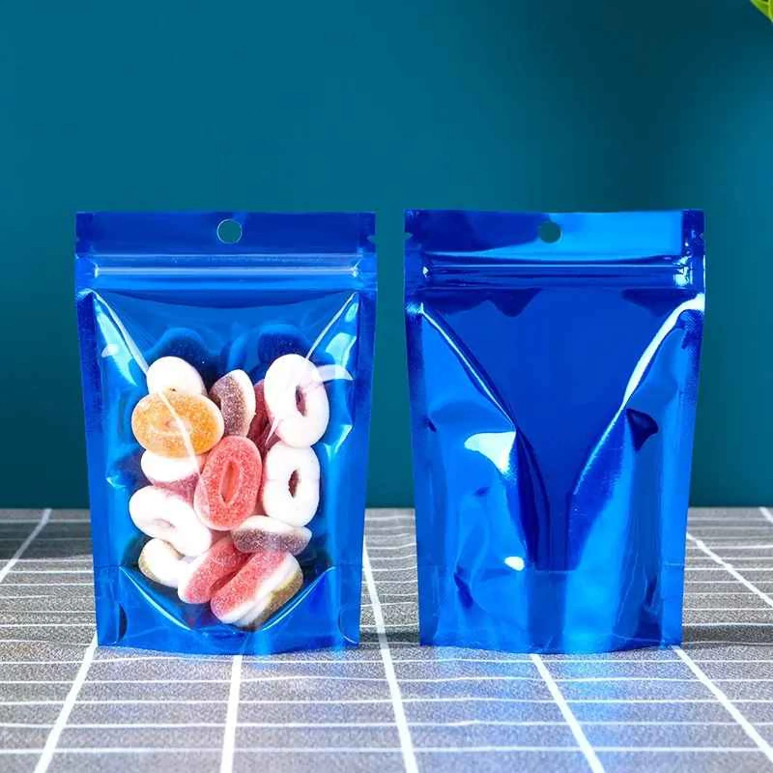 Ensemble de 50 Pochettes de Rangement avec Fermeture Éclair pour Bijoux et Cadeaux