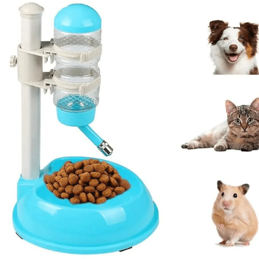 Distributeur automatique d'eau et de nourriture pour animaux