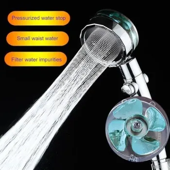 Douchette Pomme Douche Innovante avec Rotation 360° et Filtre Purification d'Eau