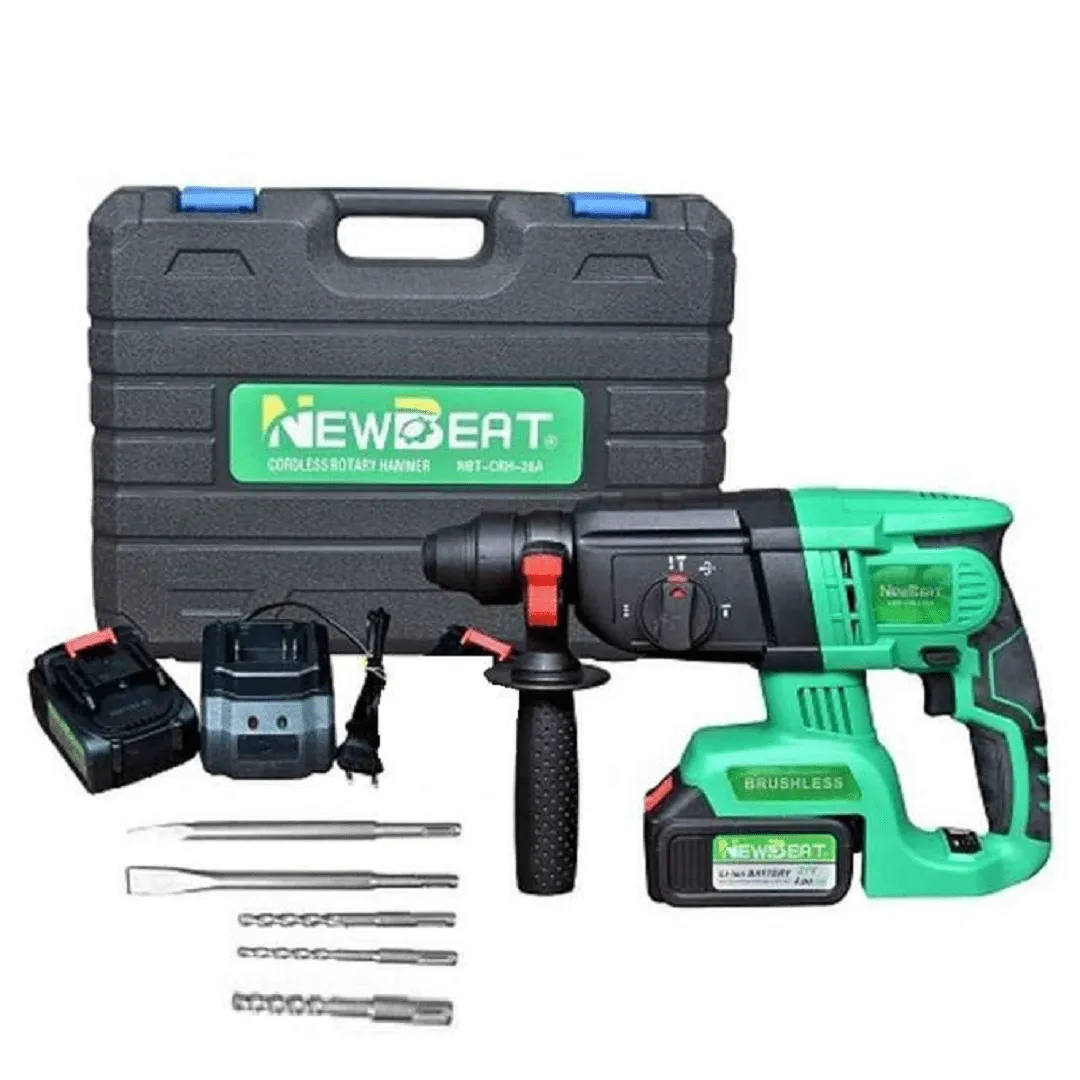 Brushless Perceuse à percussion rotative sans fil 3 modes