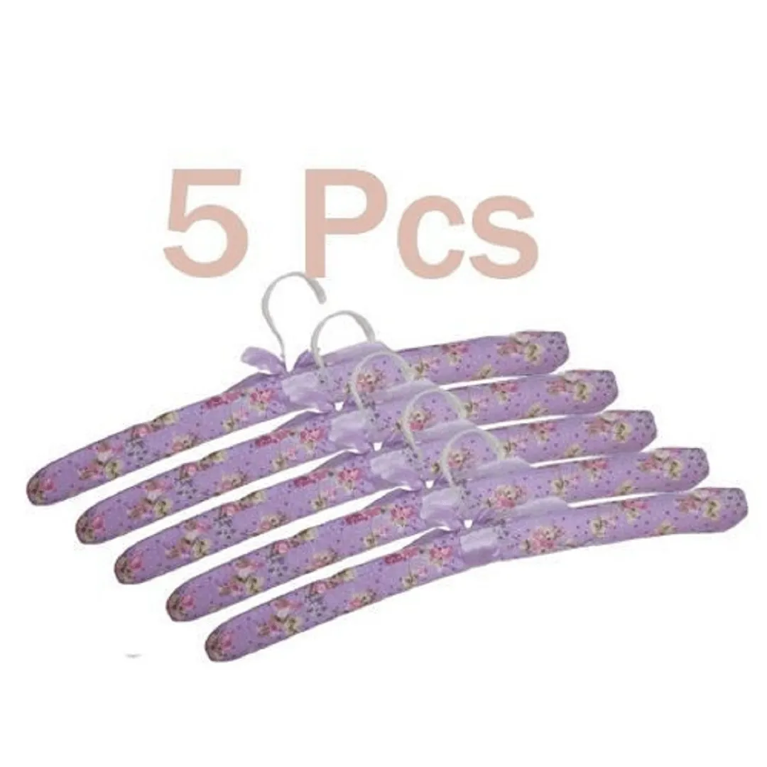 lot de 5 cintres rembourré pour placard, antidérapants pour vêtements